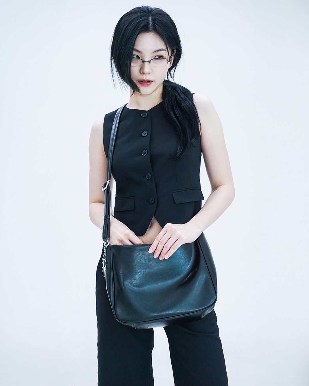 Cavello bag (Cactus Leather Vegan 2-Way Crossbody & Shoulder Bag)