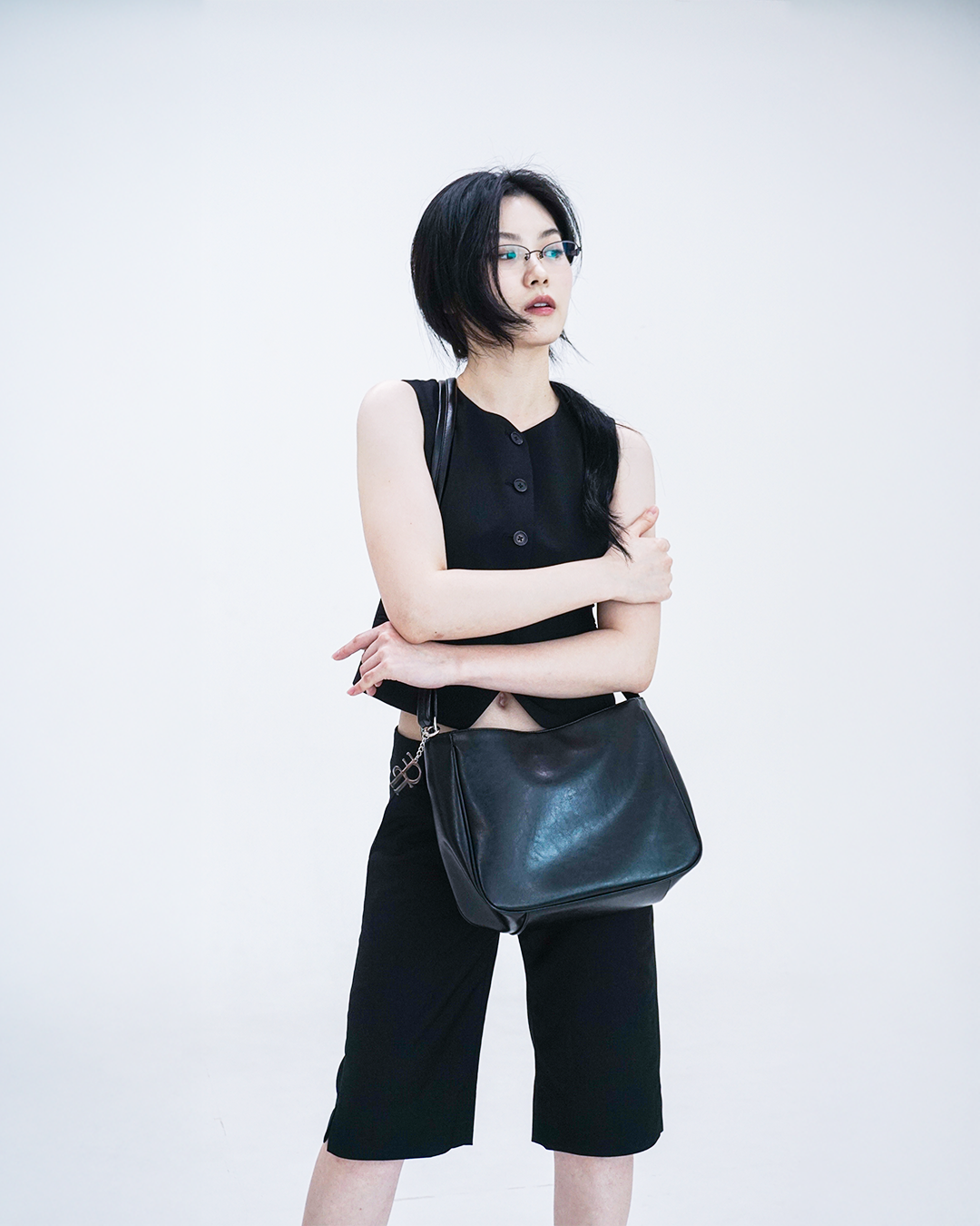 Cavello bag (Cactus Leather Vegan 2-Way Crossbody & Shoulder Bag)
