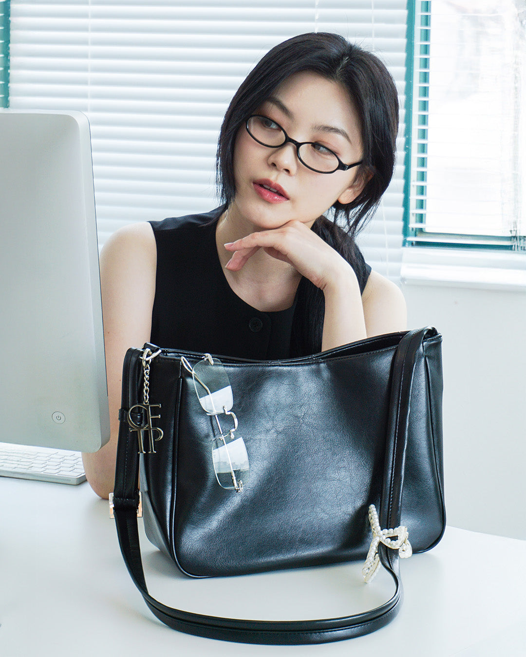 Cavello bag (Cactus Leather Vegan 2-Way Crossbody & Shoulder Bag)